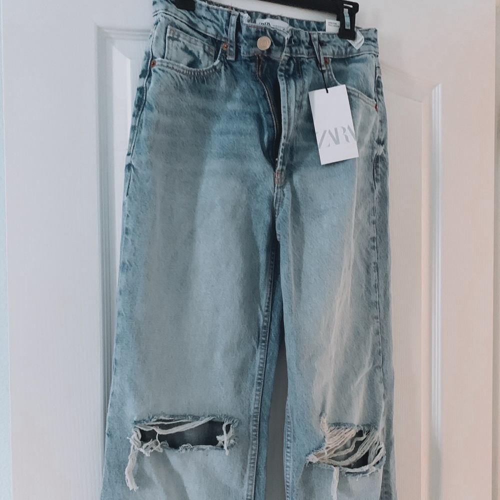 Zara High Rise Full length jeans